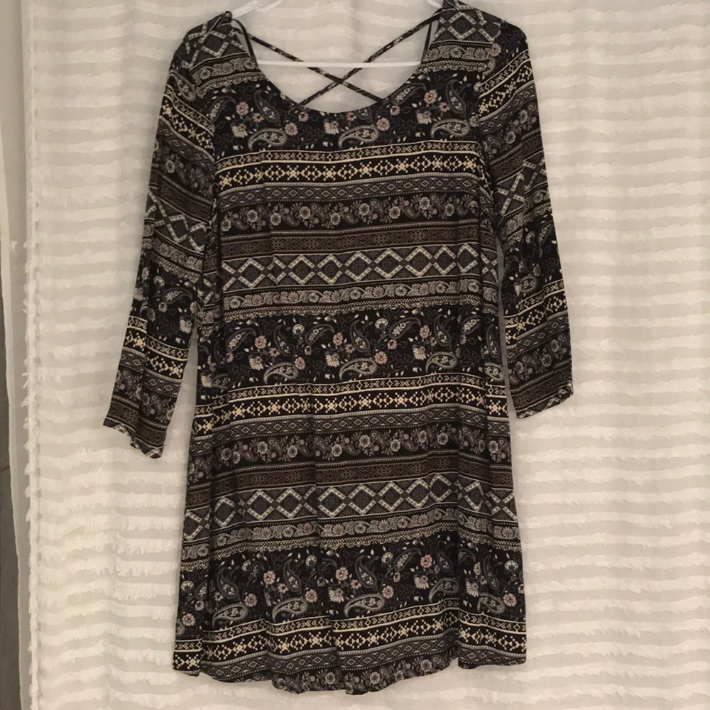 Forever 21 cross back dress